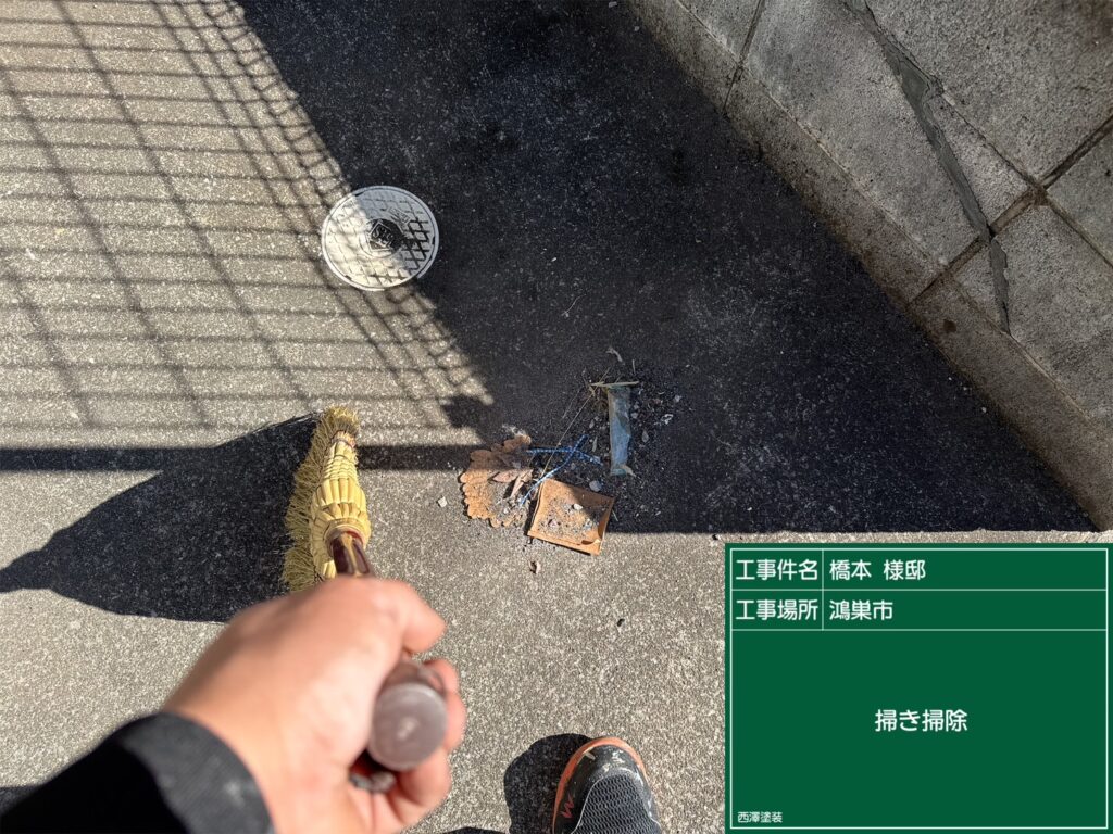 鴻巣市 塗装工事完了　快晴！